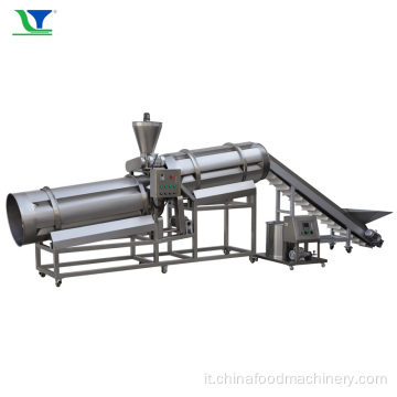 Snacks Oil Sprayer Stagioning Machine